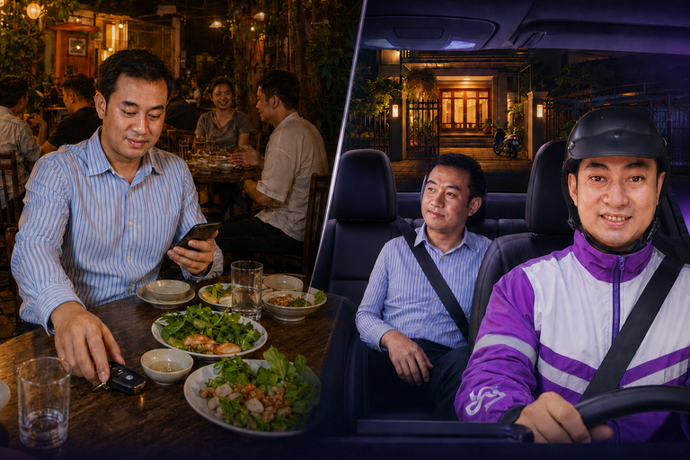 tài xế lái hộ LACO